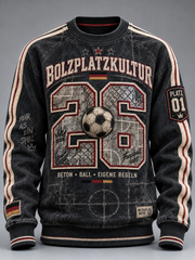 Herren-Bolzplatzkultur Langarm-T-Shirt