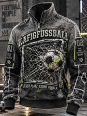 Herren-Bolzplatzkultur Langarm-T-Shirt