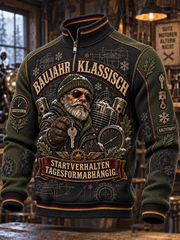 Lustiges Langarm-T-Shirt mit Slogan für Herren