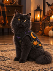 Halloween-Katzen westen
