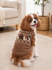 Cavalier King Charles Spaniel Muster Design Haustier ärmel lose Weste
