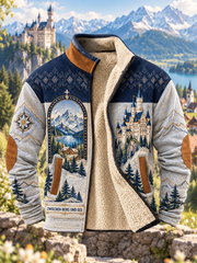 Herren-Fleecejacke aus Bavaria-Composite-Material
