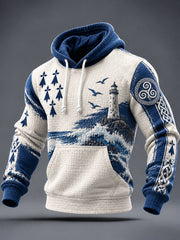 Herren Frankreich Brittany bedruckter Hoodie