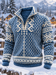 Norwegisches Flanell-Sweatshirt für Herren