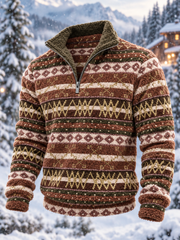 Norwegisches Flanell-Sweatshirt für Herren
