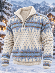 Norwegisches Flanell-Sweatshirt für Herren