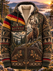 Herren-Flanellkapuzenjacke für die deutsche Jagdsaison