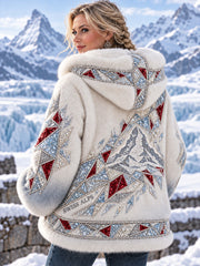 Damen-Flanelljacke aus der Schweiz