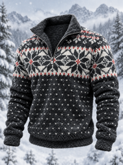 Norwegisches Flanell-Sweatshirt für Herren