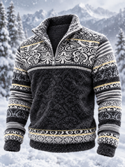 Norwegisches Flanell-Sweatshirt für Herren