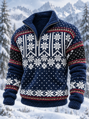 Norwegisches Flanell-Sweatshirt für Herren