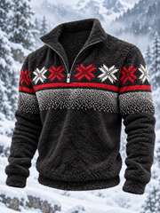 Norwegisches Flanell-Sweatshirt für Herren