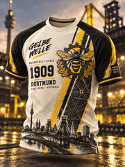 Männer Dortmund Kurzarm T-Shirt