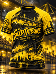 Herren-T-Shirt mit kurzen Ärmeln aus Dortmund