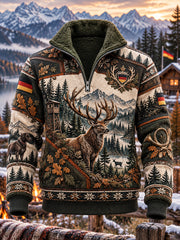 Herren-Sweatshirt mit Fleece ausgekleidet für deutsche Jagd saison