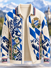 Herren-Bayerischer Kunstwollpullover