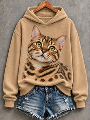 Bequem Kapuzen pullover für Damen