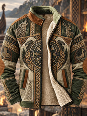 Herren Viking Art Composite Fleece Jacke