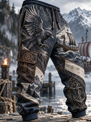 Herren-Viking-Art-Loungehose Freizeithose